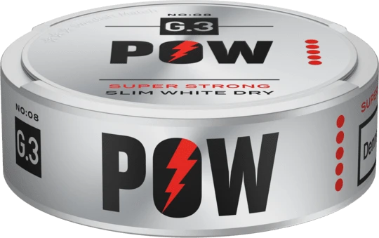 G.3 POW Slim White Dry Super Strong