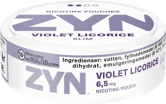 ZYN Violet Licorice Slim Normal