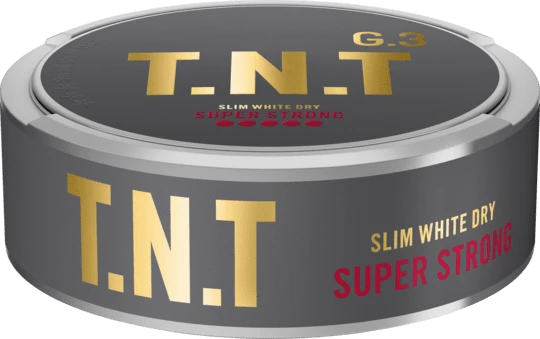 G.3 T.N.T Slim White Dry Super Strong