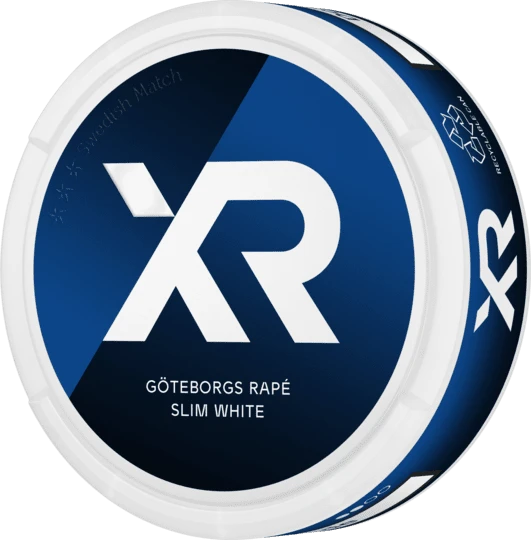 XR Göteborgs Rapé Slim White Portion