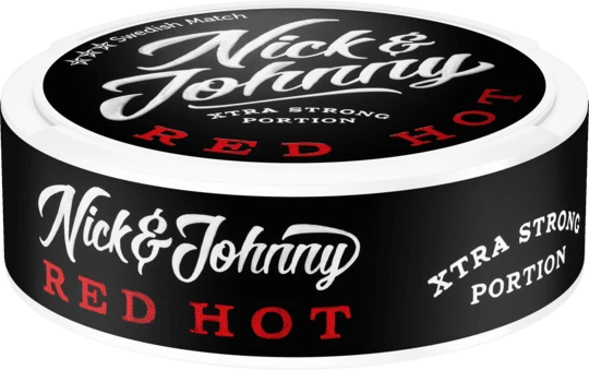 Nick & Johnny Red Hot Portion Extra Strong