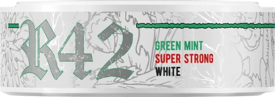 R42 Green Mint White Portion Super Strong