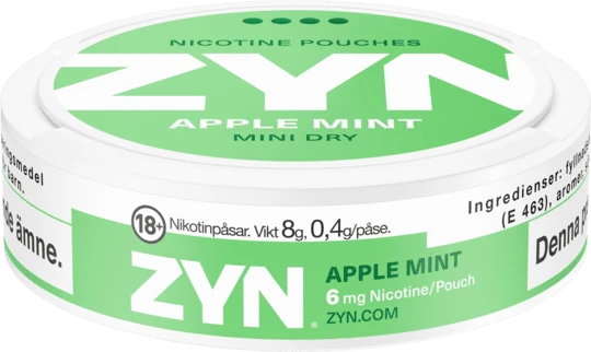 ZYN Apple Mint Mini Dry Extra Strong