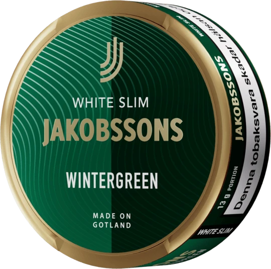 Jakobsson's Wintergreen White Slim