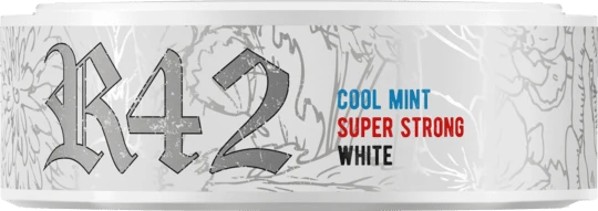 R42 Cool Mint White Portion Super Strong