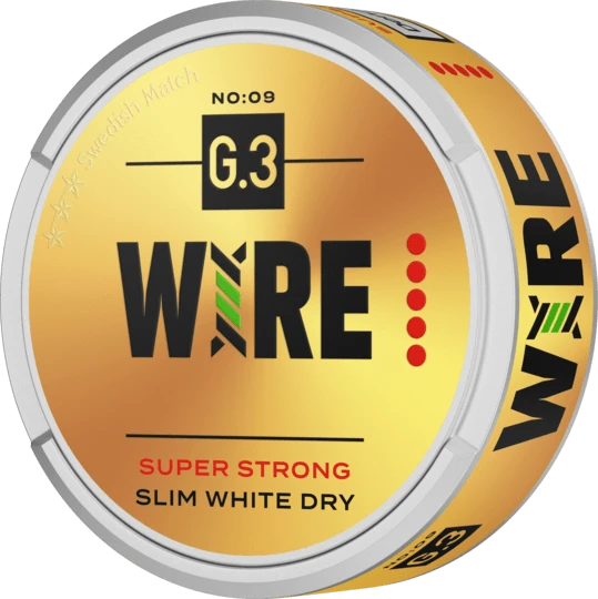 G.3 WIRE Slim White Dry Super Strong