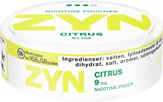 ZYN Citrus Slim Strong