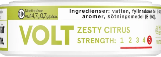 VOLT Zesty Citrus Slim Super Strong