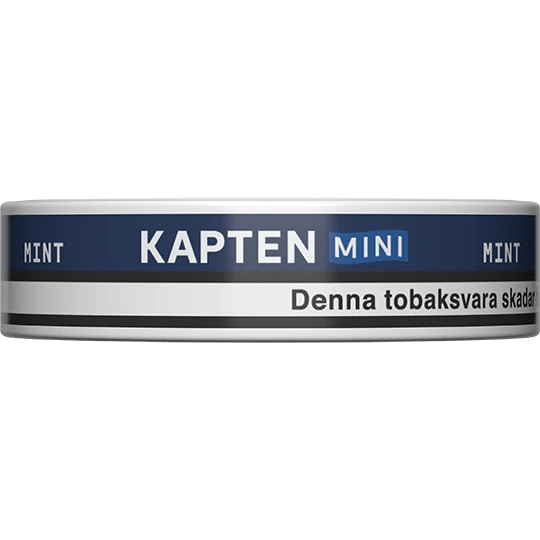 Kapten Mint Vit Mini