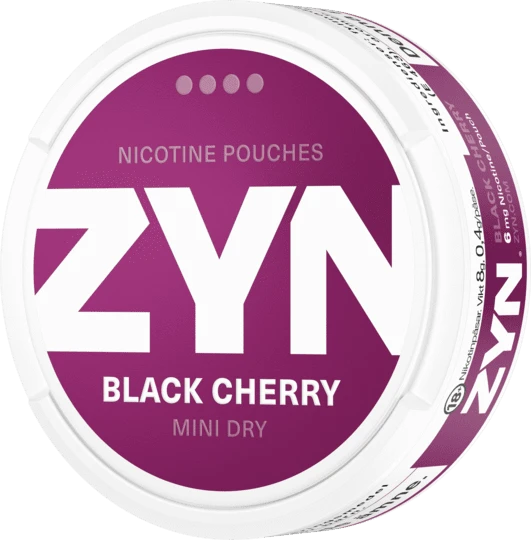 ZYN Black Cherry Mini Dry Extra Strong