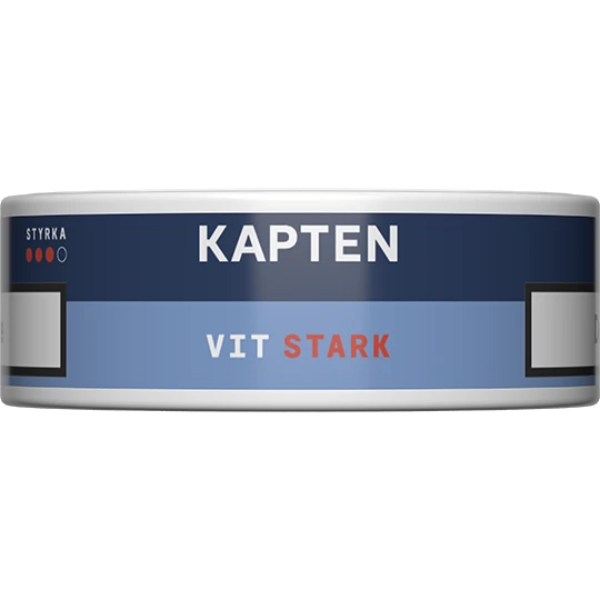 Kapten Vit Portion Stark