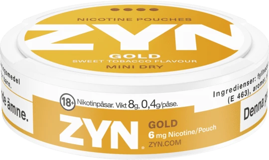 ZYN Gold Mini Dry Extra Strong