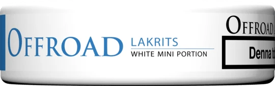 Offroad Lakrits White Portion Mini