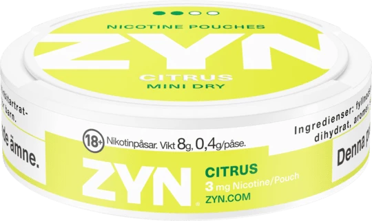 ZYN Citrus Mini Dry Normal